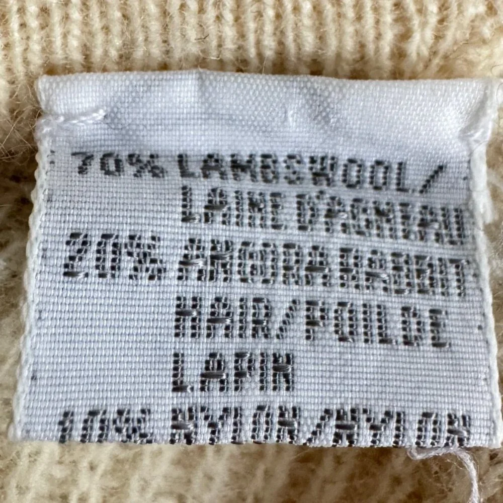 Vintage MARISA CHRISTINA COLLECTION Beaded Angora Blend Sweater Vest - Picture 4 of 10